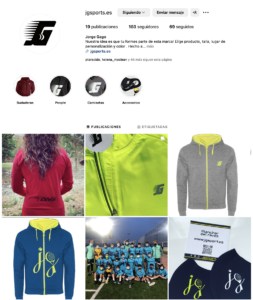 INSTAGRAM JGSPORTS