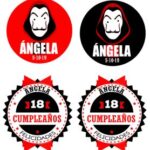 Cumple tematica la casa de papel