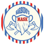 Logo mascarillas para barbudos