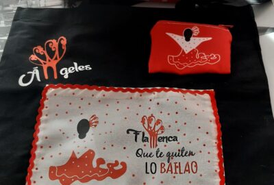 Regalo textil  personalizado flamenca