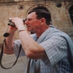 Papa con su camara