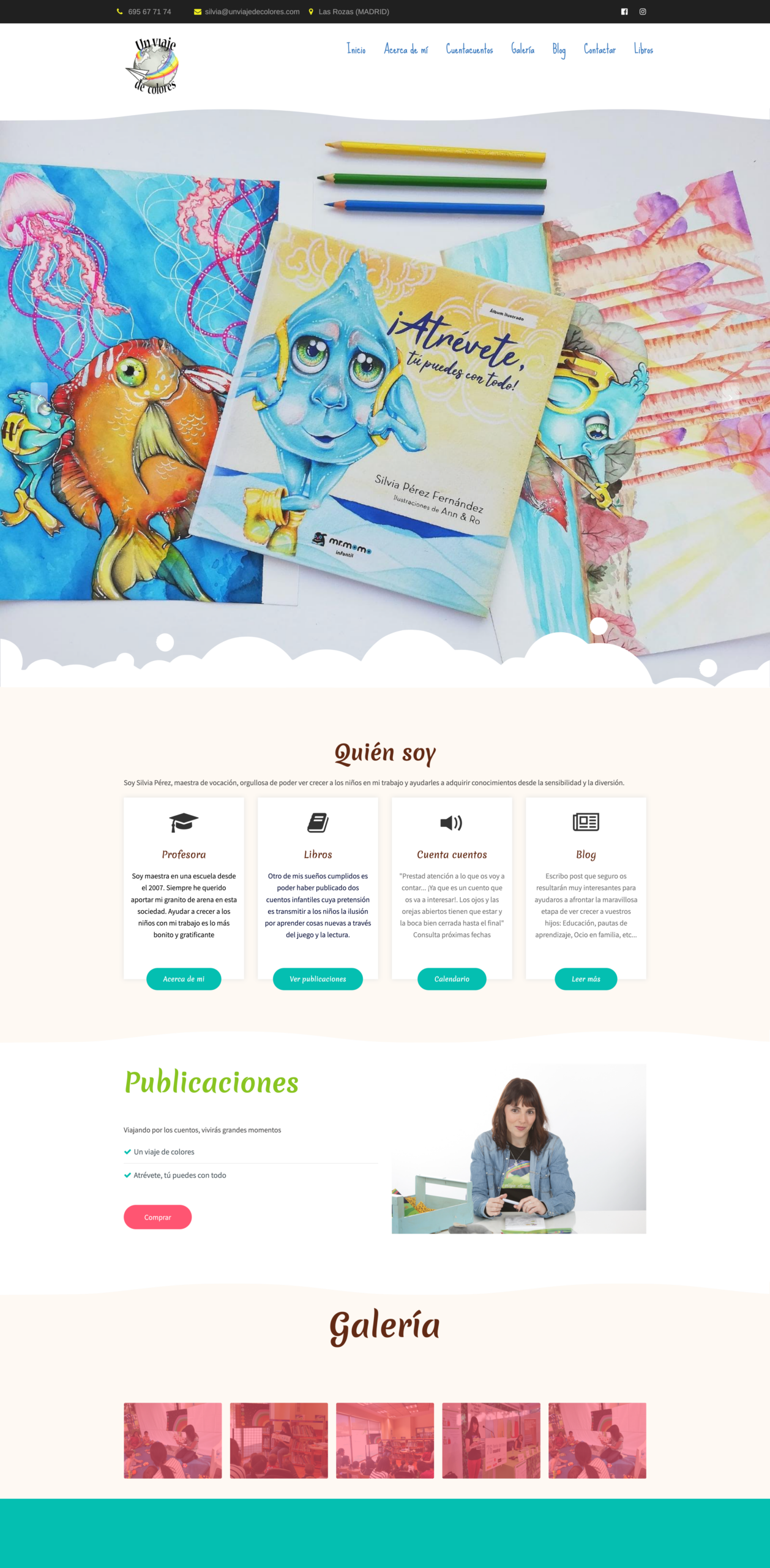 Un viaje de colores Un viaje de colores